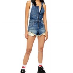 🆕Free People Short Overalls